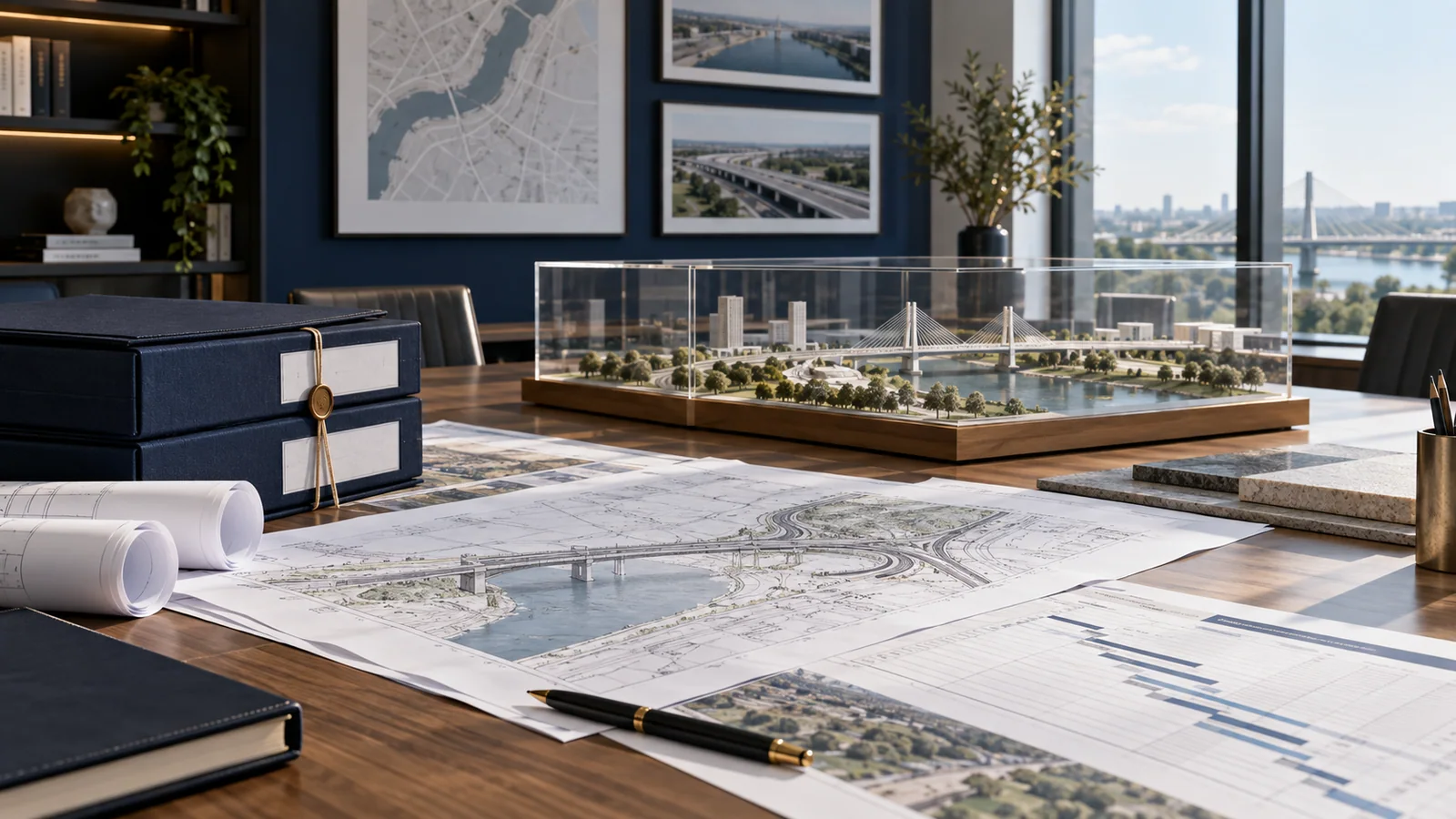 Procurement documents, plans and an infrastructure model for public procurement