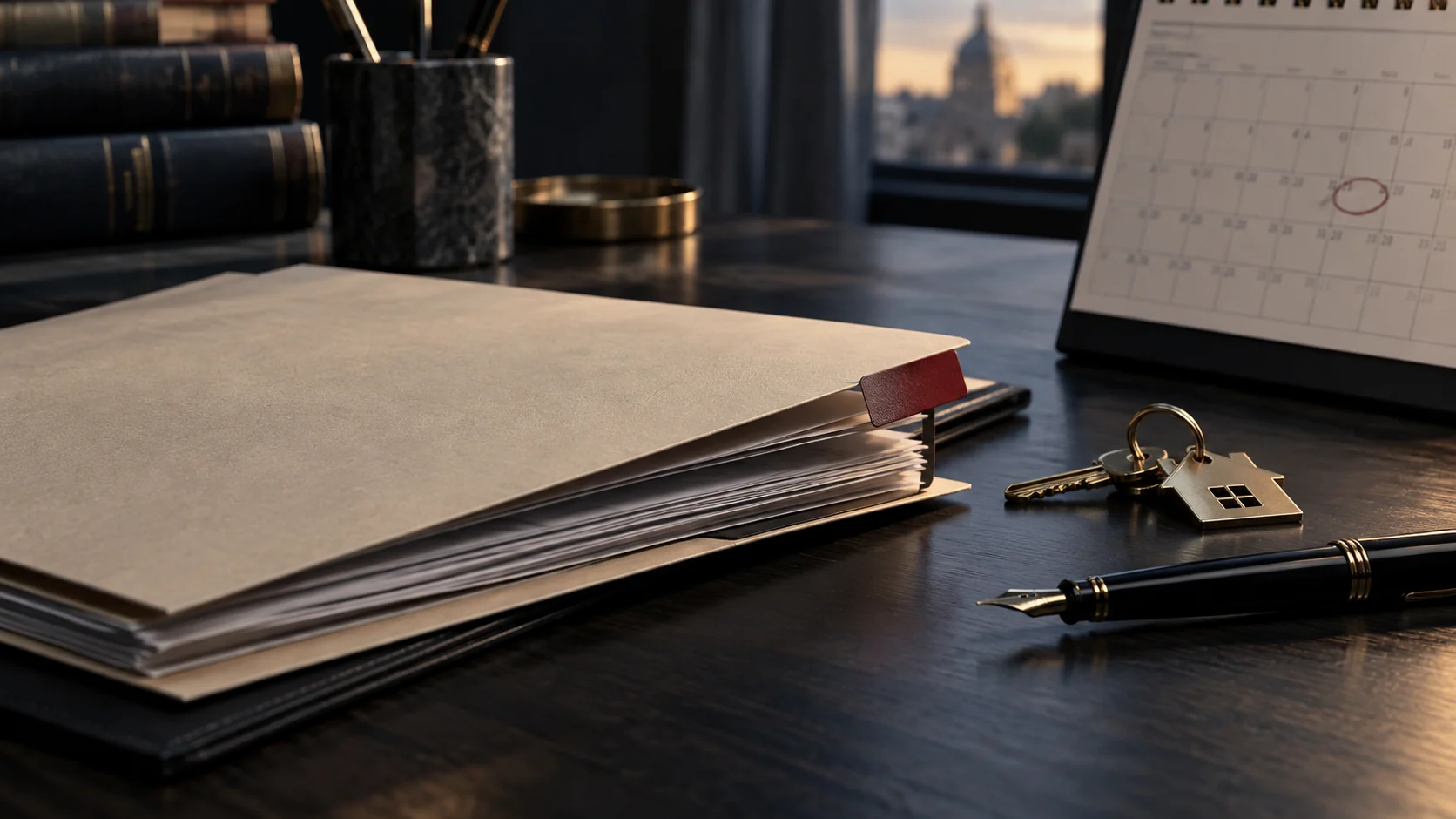 Documents and deadlines reviewed for an enforcement challenge