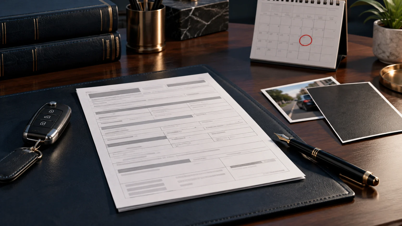 An official report and documents prepared to challenge an administrative offence penalty