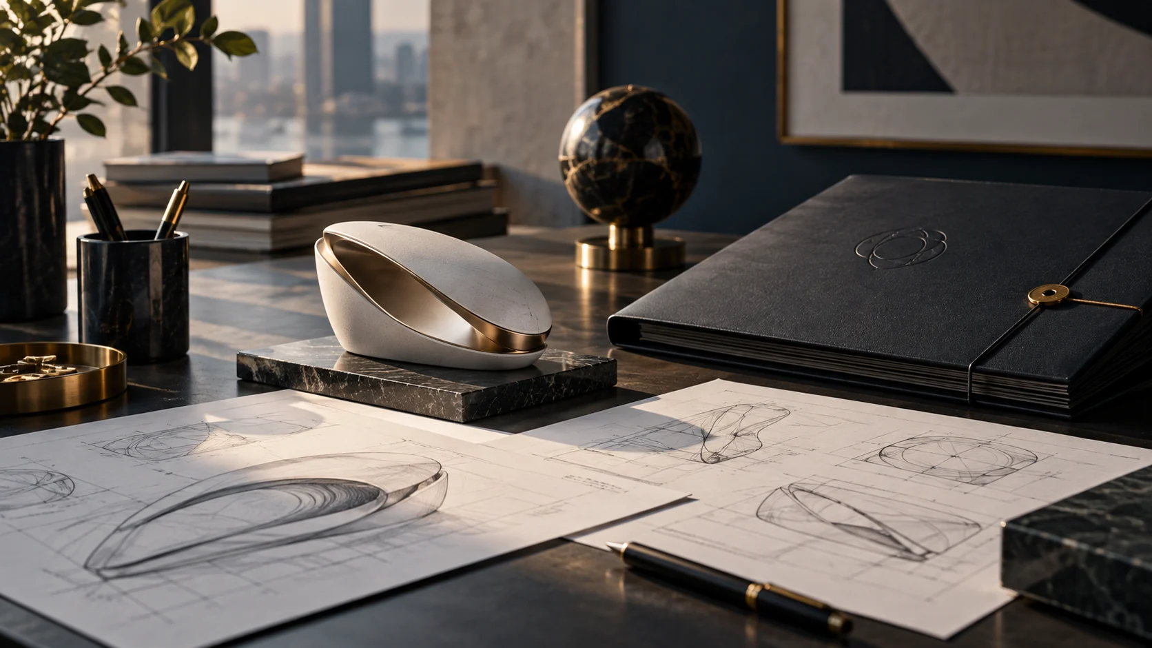 A prototype, sketches and documents for protecting corporate intellectual property